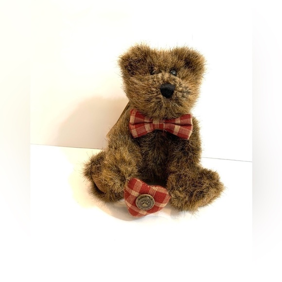 NWT Boyds Archive Collection 918061 Sheldon Evan Bearchild Brown Plush Bear - Picture 1 of 5